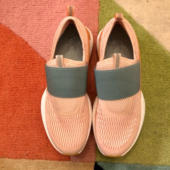 Sorel Kinetic Impact Strap Peach Blossom/Paradiso Size 8 - Picture 6 of 9